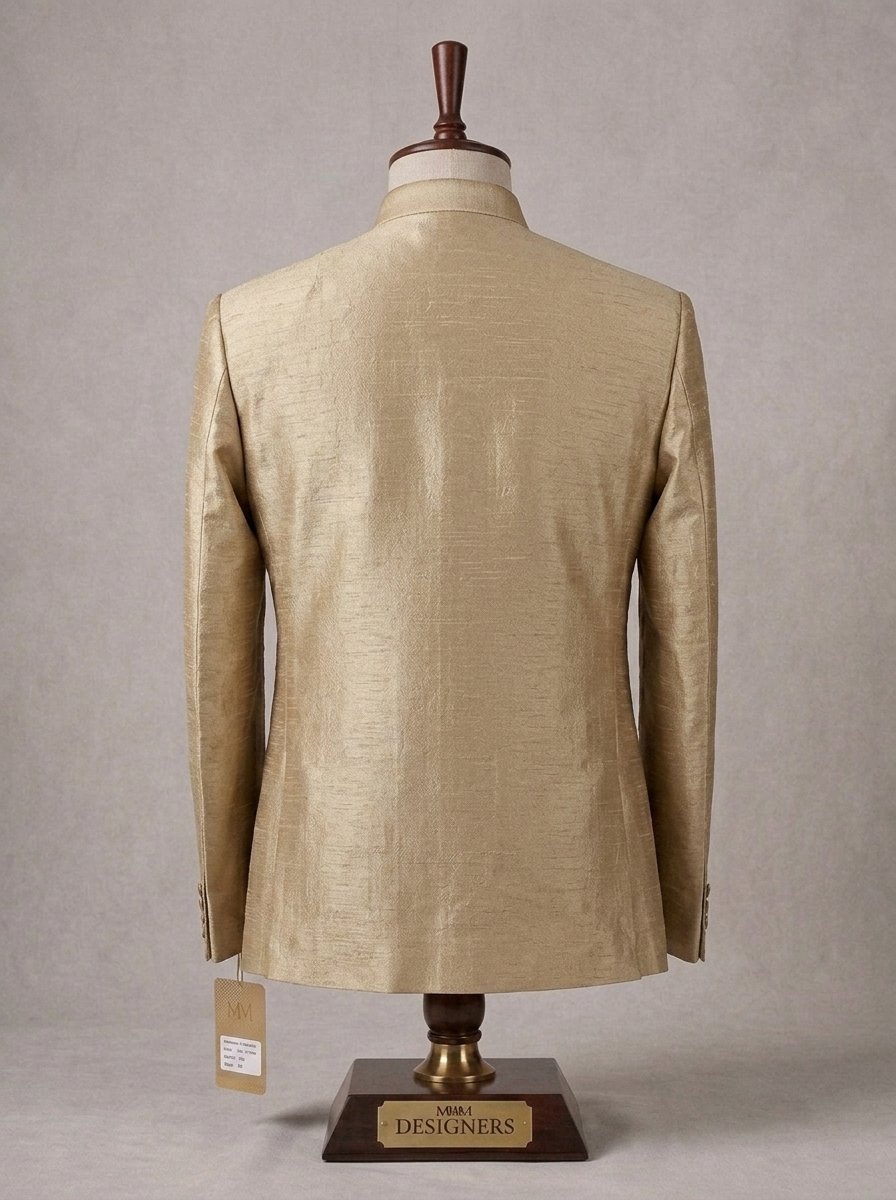 Skin Sequence Embroidered Prince Coat